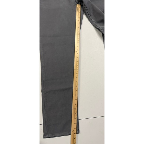 Faherty Stretch Terry 5 Pocket Pants Men's 38x32 Gray EUC - Picture 12 of 13